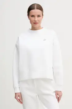 Lacoste hanorac oversized pentru femei cu bumbac imagine