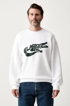 Lacoste hanorac pentru barbati din bumbac imagine