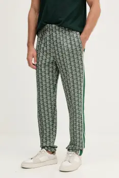 Lacoste pantaloni de trening culoarea negru, modelator imagine