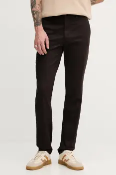 Lacoste pantaloni regular pentru barbati, din bumbac cu elastan imagine