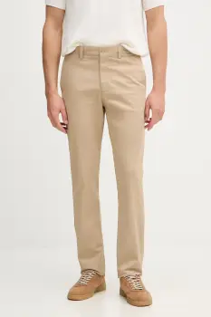 Lacoste pantaloni regular pentru barbati, din bumbac cu elastan imagine