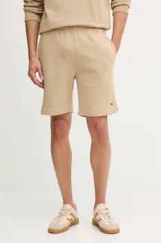 Lacoste pantaloni scurti culoarea verde imagine