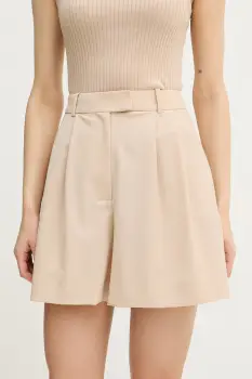 Lacoste pantaloni scurti de dama cu lana imagine