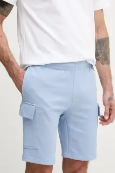 Lacoste pantaloni scurti de trening barbati din bumbac imagine