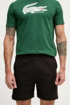 Lacoste pantaloni scurti de trening pentru barbati, din bumbac imagine
