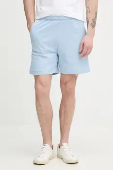 Lacoste pantaloni scurti de trening pentru barbati, din bumbac imagine