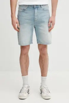 Lacoste pantaloni scurti jeans imagine