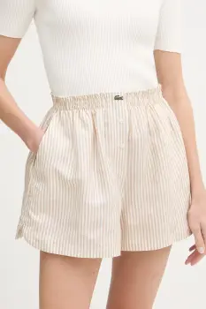 Lacoste pantaloni scurti pentru femei, din in imagine
