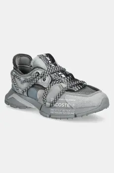 Lacoste pantofi L003 ACTIVE RUNWAY barbati, culoarea gri, 49SMA0012 imagine