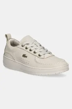 Lacoste pantofi UMPIRE femei, culoarea bej, 49CFA0001 imagine