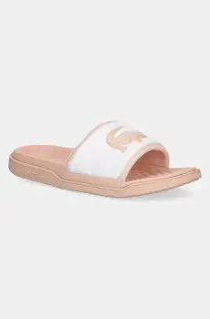 Lacoste papuci SERVE SLIDE DUAL culoarea portocaliu, 49CFA0038 imagine