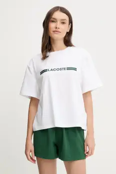 Lacoste pijama culoarea alb, 4F5883 imagine