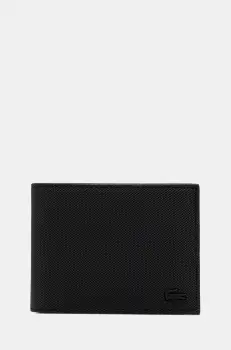 Lacoste portofel barbati, culoarea negru, NH4419HC imagine
