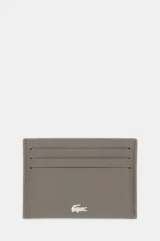 Lacoste portofel de piele culoarea negru, NH1346FG imagine