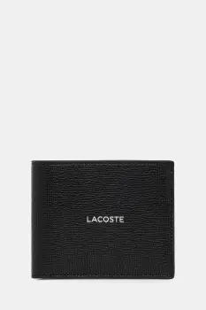 Lacoste portofel de piele GIFTBOX culoarea negru, NH5054OI imagine