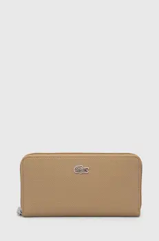 Lacoste portofel femei, culoarea negru imagine