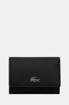 Lacoste portofel femei, culoarea negru, NF4190AA imagine