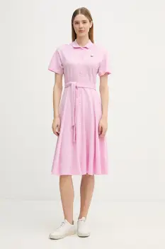 Lacoste rochie de vara din bumbac imagine