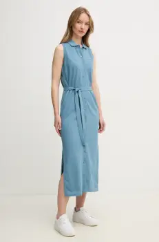 Lacoste rochie midi, mulata imagine