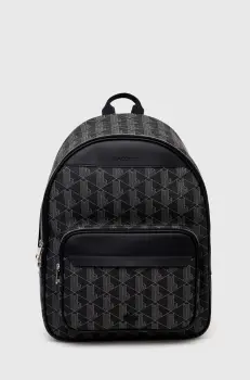 Lacoste rucsac culoarea negru, mare, modelator imagine