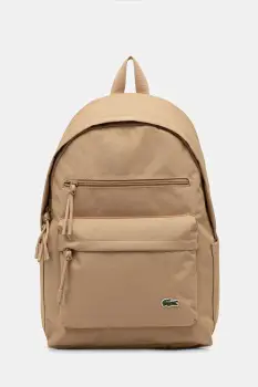 Lacoste rucsac culoarea verde, mare, uni, NU5180NE imagine