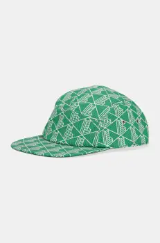 Lacoste sapca de baseball din bumbac culoarea verde, modelator, RK0763 imagine