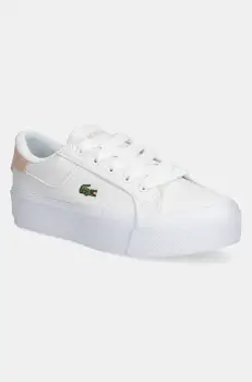 Lacoste tenisi ZIANE culoarea alb, 49CFA0017 imagine