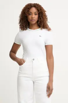Lacoste tricou de dama din bumbac imagine