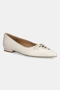 Lauren Ralph Lauren balerini din piele Londyn Lace Up imagine