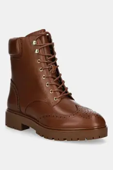 Lauren Ralph Lauren cizme de piele Alysn Lup Pr imagine