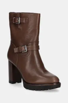 Lauren Ralph Lauren cizme de piele Lyvia imagine