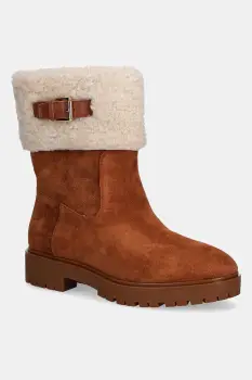 Lauren Ralph Lauren cizme din piele intoarsa Allyson Srlg imagine