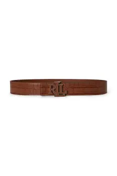 Lauren Ralph Lauren curea reversibila pentru femei din piele imagine