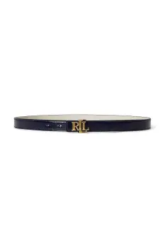 Lauren Ralph Lauren curea reversibila pentru femei, din piele imagine