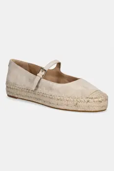 Lauren Ralph Lauren espadrile pentru femei din piele intoarsa Luize Mj imagine