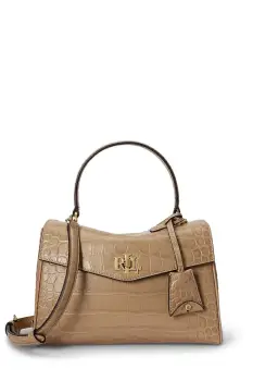 Lauren Ralph Lauren geanta crossbody pentru femei din piele imagine