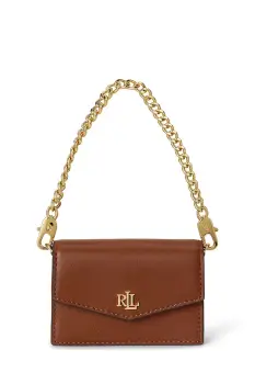 Lauren Ralph Lauren geanta plic pentru femei din piele imagine