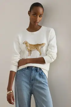 Lauren Ralph Lauren hanorac pentru femei, din bumbac imagine