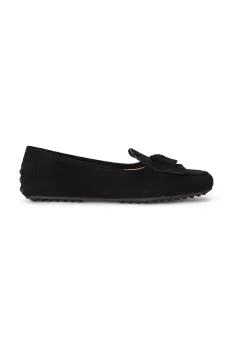 Lauren Ralph Lauren mocasini pentru femei din piele intoarsa Tayte Klt imagine