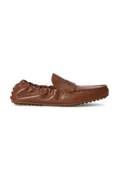 Lauren Ralph Lauren mocasini pentru femei, din piele Wynnie Drvr imagine