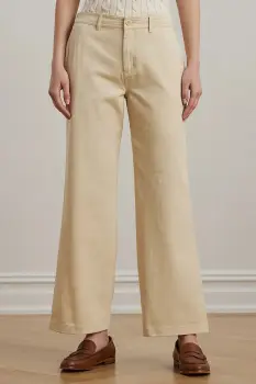 Lauren Ralph Lauren pantaloni de bumbac imagine