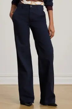 Lauren Ralph Lauren pantaloni de bumbac imagine