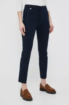 Lauren Ralph Lauren pantaloni de dama din bumbac imagine