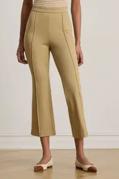Lauren Ralph Lauren pantaloni pentru femei, cu vascoza imagine
