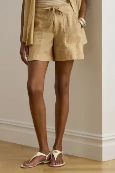 Lauren Ralph Lauren pantaloni scurti pentru femei, din in imagine