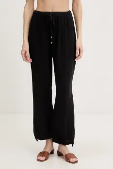 Lauren Ralph Lauren pantaloni straight de dama din bumbac imagine