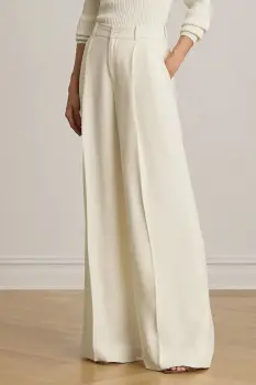 Lauren Ralph Lauren pantaloni straight pentru femei imagine