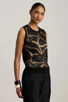 Lauren Ralph Lauren pulover cu maneca scurta pentru femei imagine