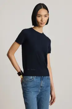 Lauren Ralph Lauren pulover cu maneca scurta pentru femei cu modal imagine