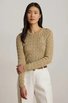 Lauren Ralph Lauren pulover pentru femei, cu bumbac imagine